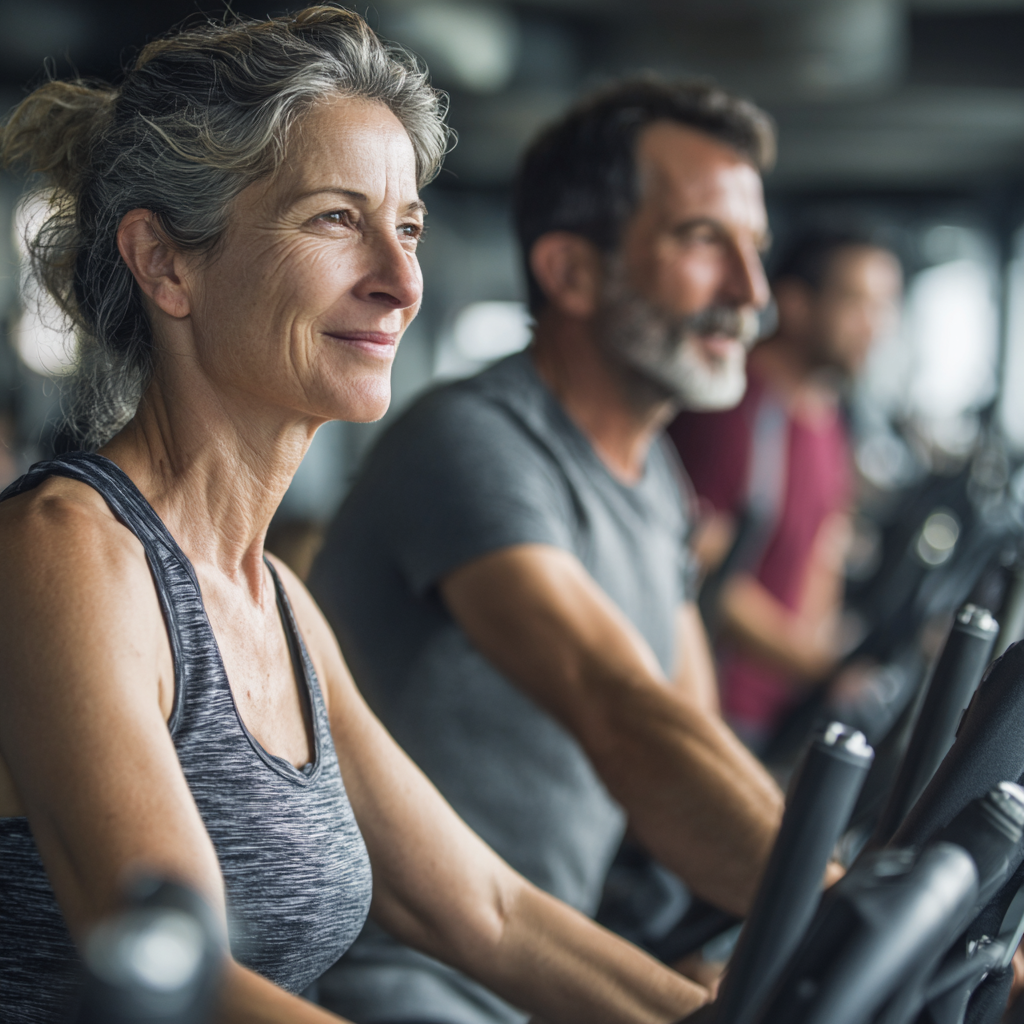 Fitness transformation results of middle-aged adults